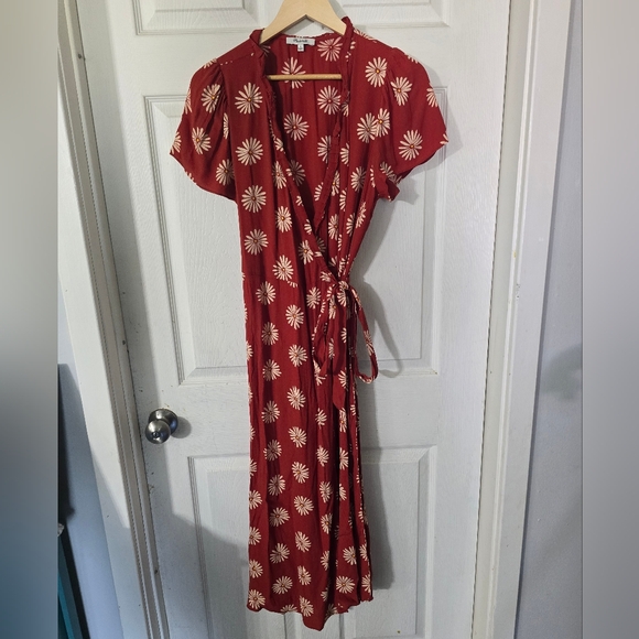 Madewell Dresses & Skirts - Women's Madewell Wrap Dress Sz L